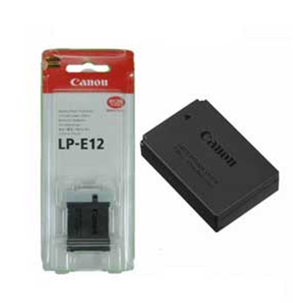 Canon LP-E12 Lithium-Ion Battery Pack - Black - 875mAh