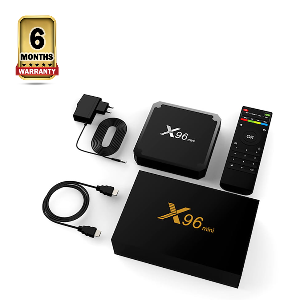 X96 Mini Android Smart TV Box - Black