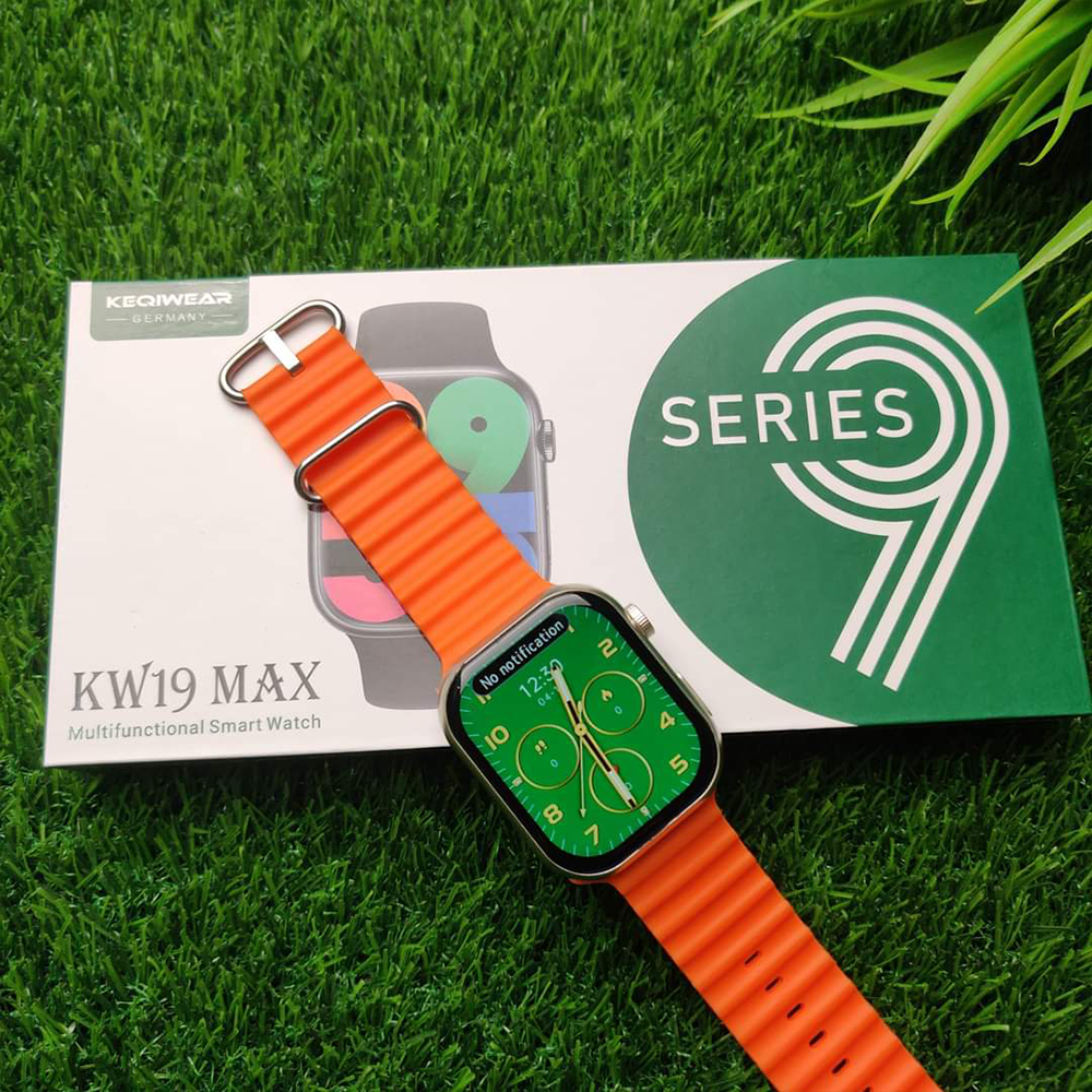 KW19 Max Multifunctional Series 9 Smartwatch - Orange