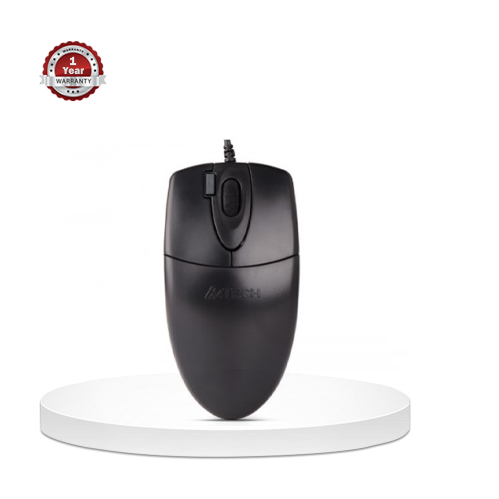 A4TECH OP-620D 2X Click Optical Mouse - Black