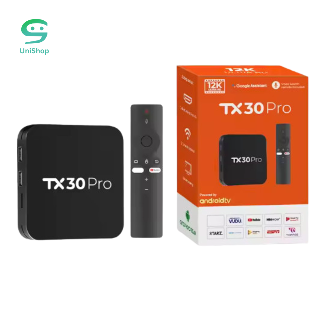 TX30 Pro 12K Ultra HD Android TV Box