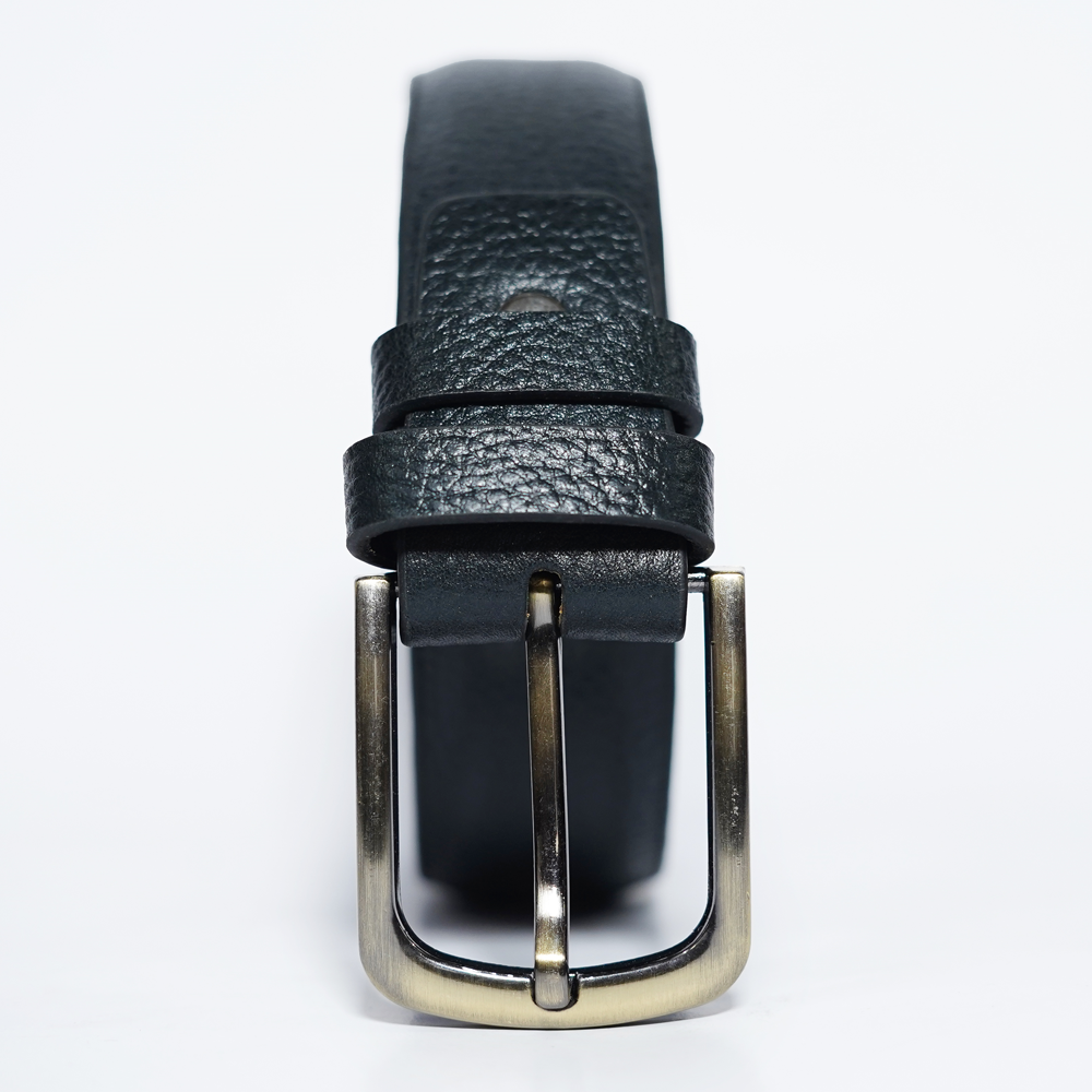 Zays Leather Belt For Men - Black - BLN02