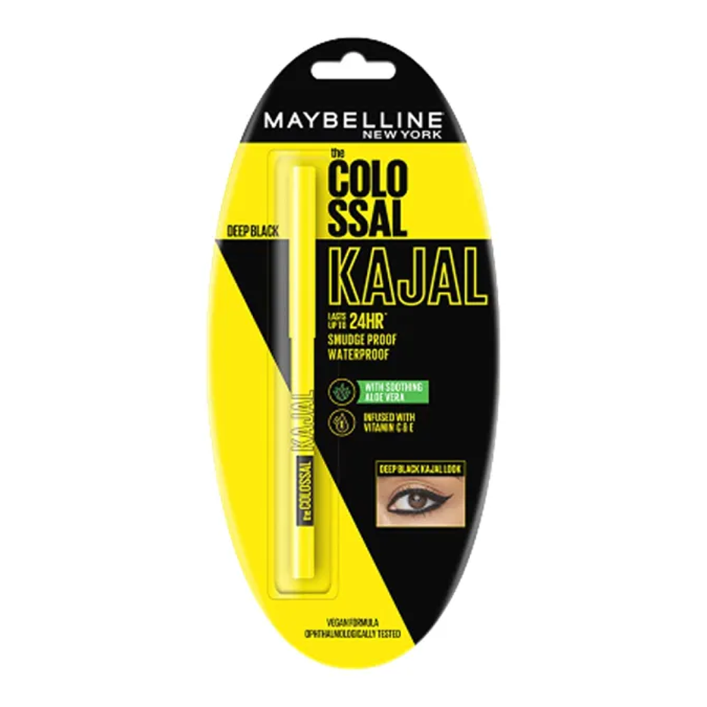 Maybelline New York Colossal Kajal - Black - 0.35gm