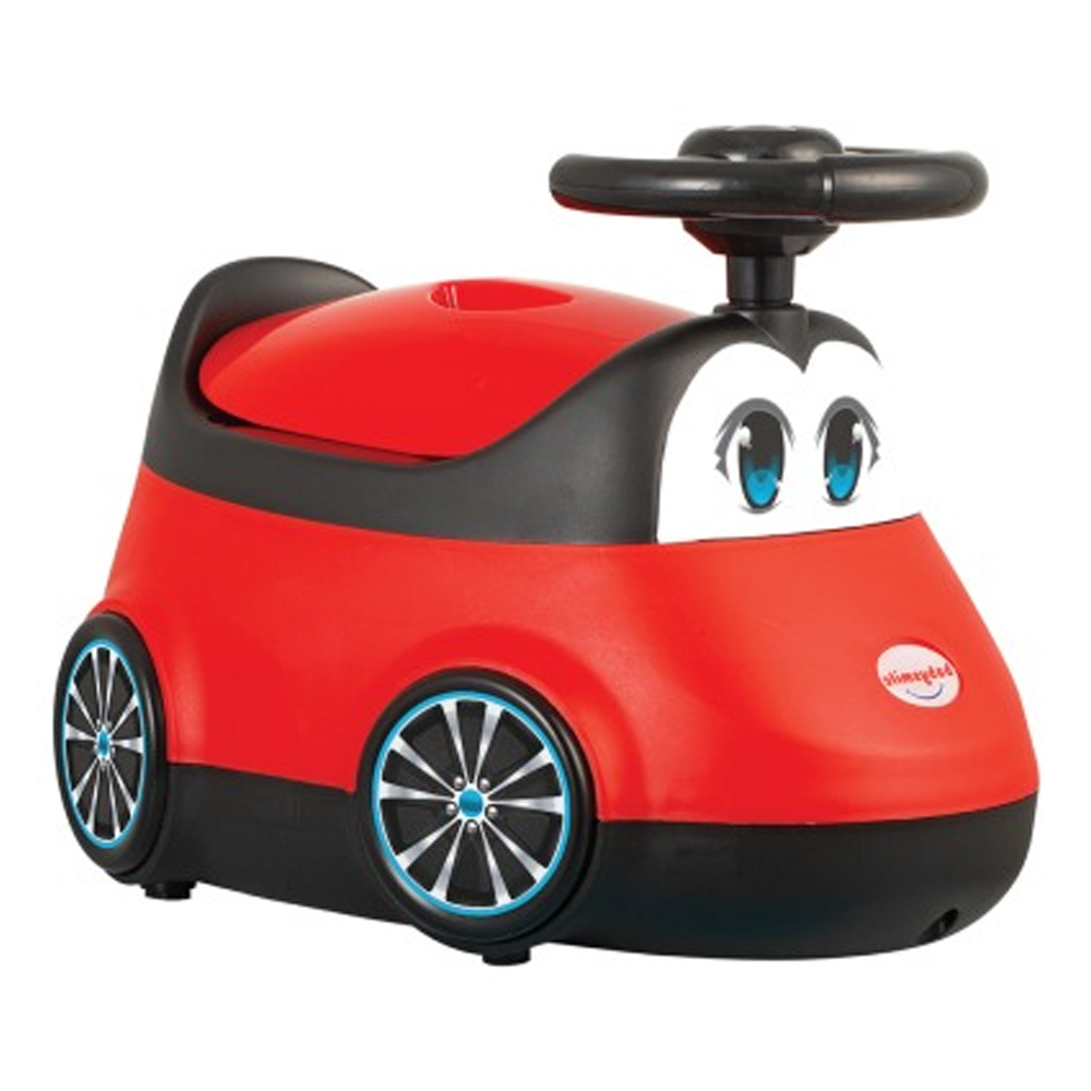 Akij Baby Smile Car Potty - Red