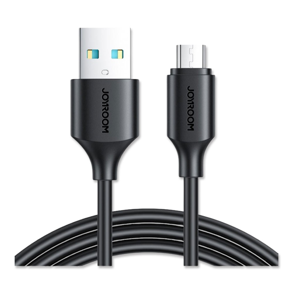Joyroom S-UM018A9 USB A to Micro 2.4A Fast Charging Data Cable - Black