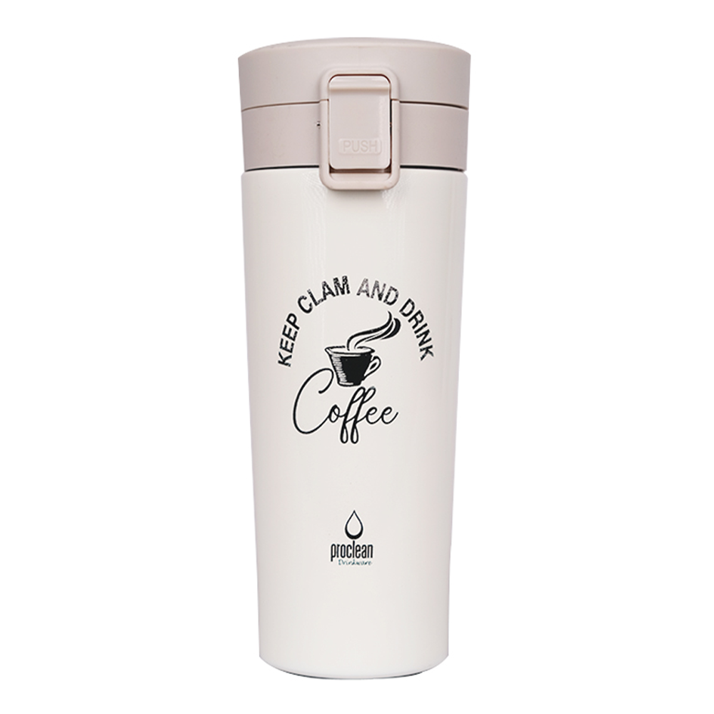 Proclean Style N Go Coffee Mug - 500ml - White - CM-1732