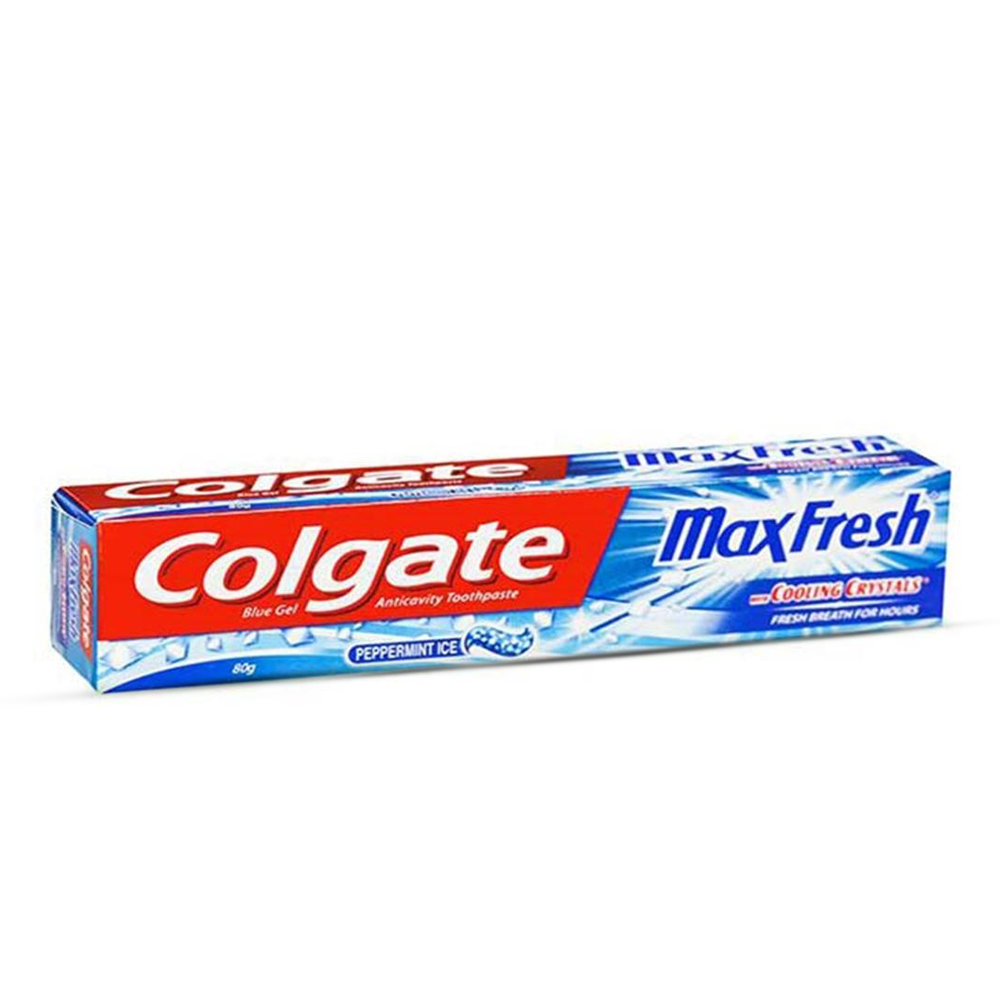 Colgate Max Fresh Blue Gel Toothpaste - 80 gm - CPD0