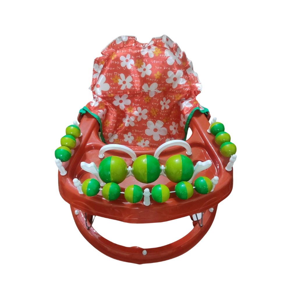 Music System Baby Walker For Kids - Red