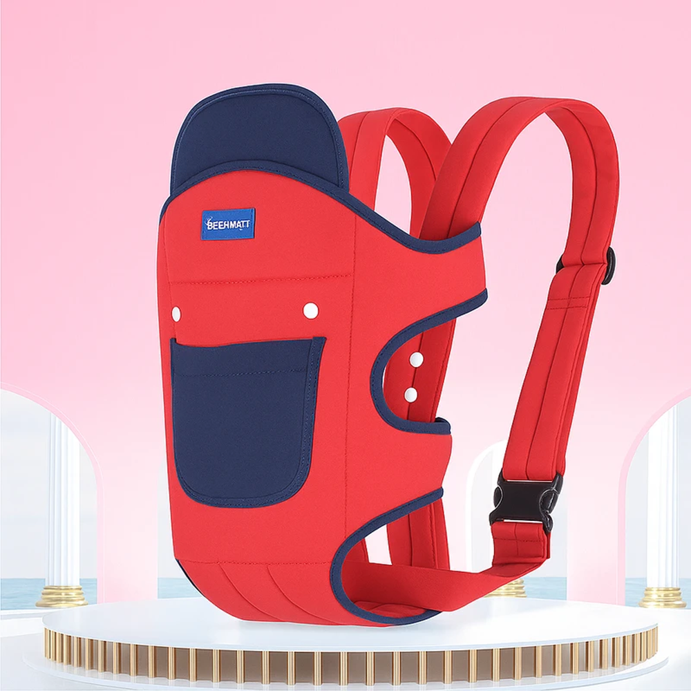 Multi-Functional Baby Carrying Bag - Red