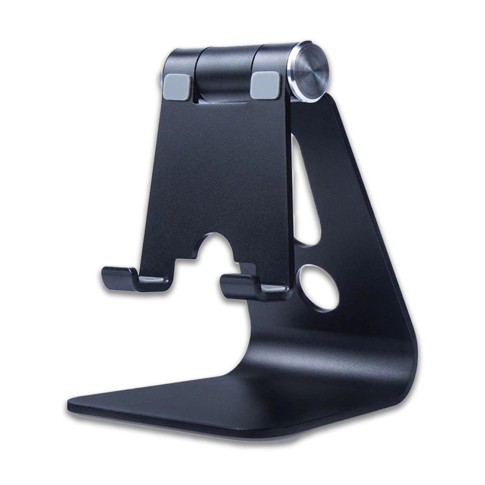 Aluminum Mobile Phone Holder Stand For Smartphone Black