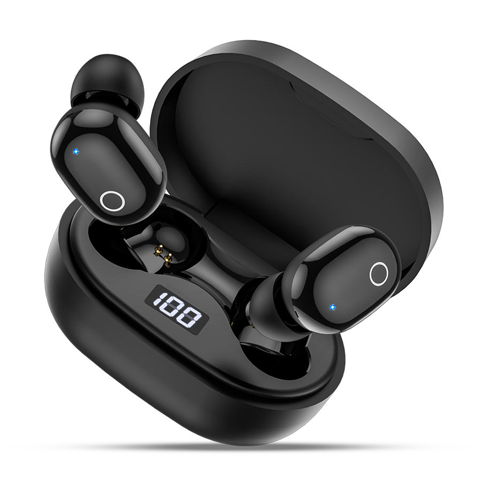 Borofone BW06 Manner True Wireless Stereo Wireless Earphone - Black