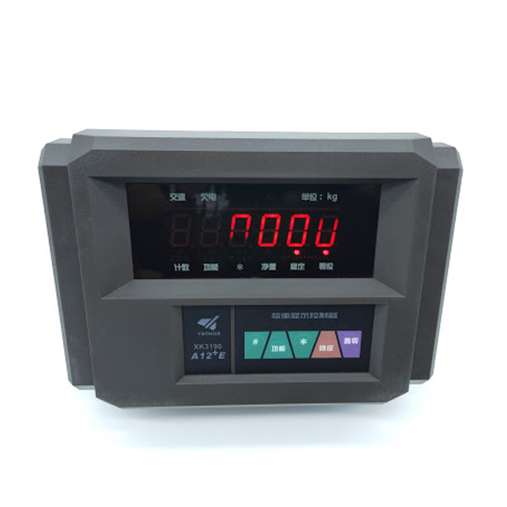 Weighing Scale Monitor Indicator Head For 200-5000kg - Black - A12E