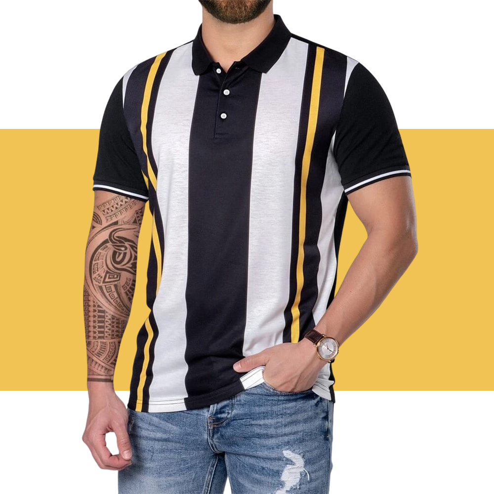 Pique Cotton Premium Half Sleeve Polo Shirt For Men Multicolor 58