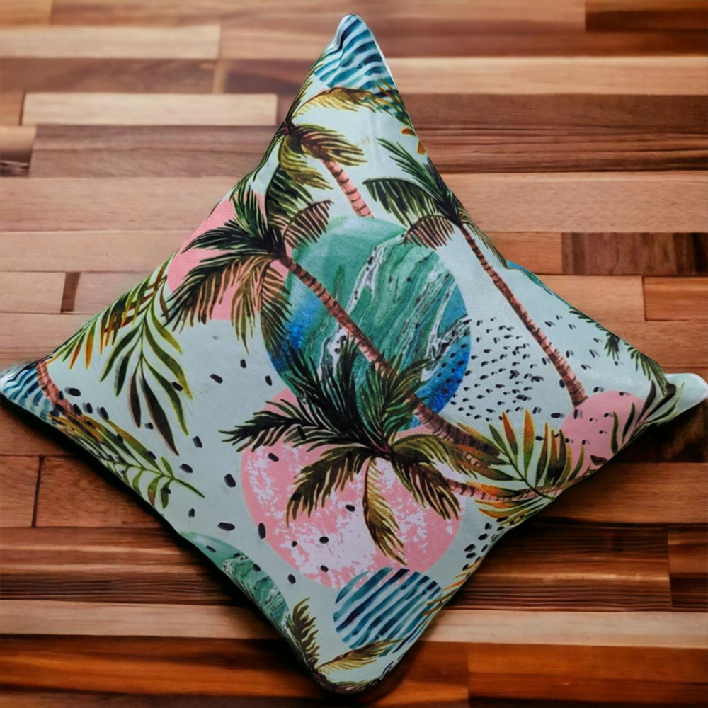 Cotton 3D Digital Print Cushion Cover Multicolor KC 21