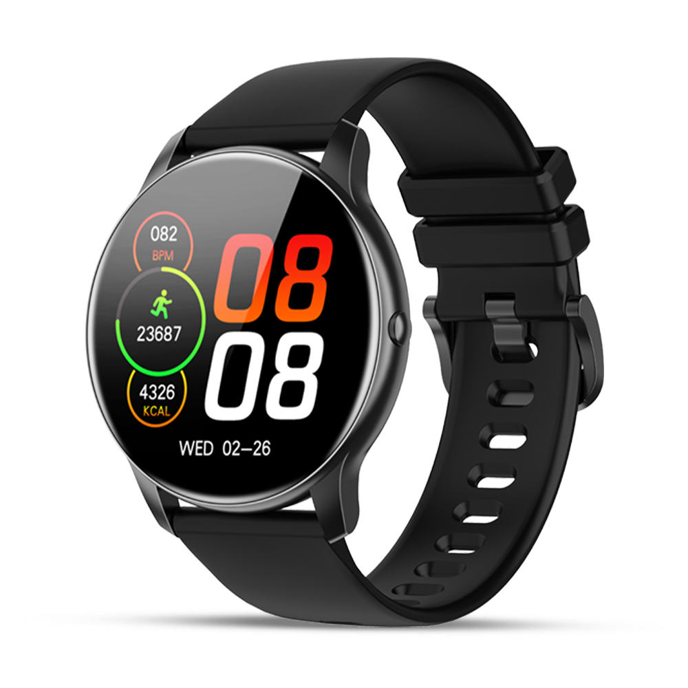 XINJI COBEE C2 AMOLED Display Waterproof Smart Watch - Black