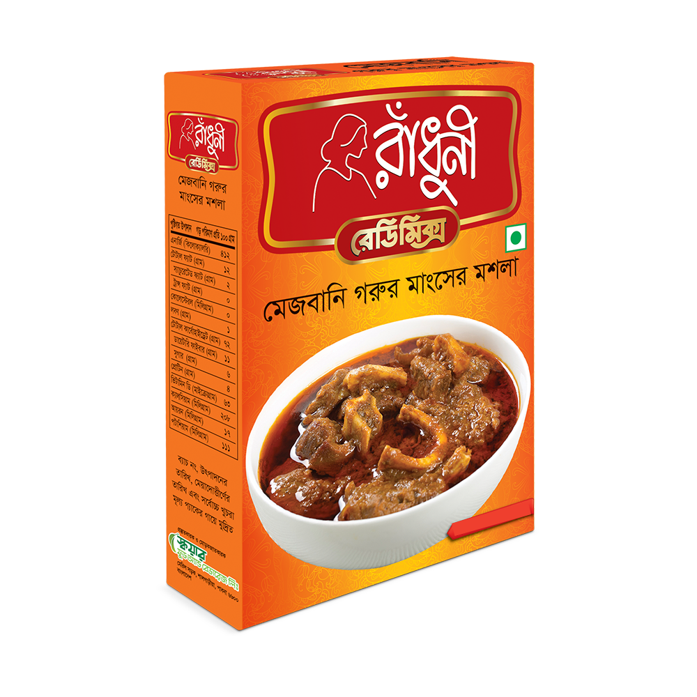 Radhuni Mejbani Beef Masala - 68gm