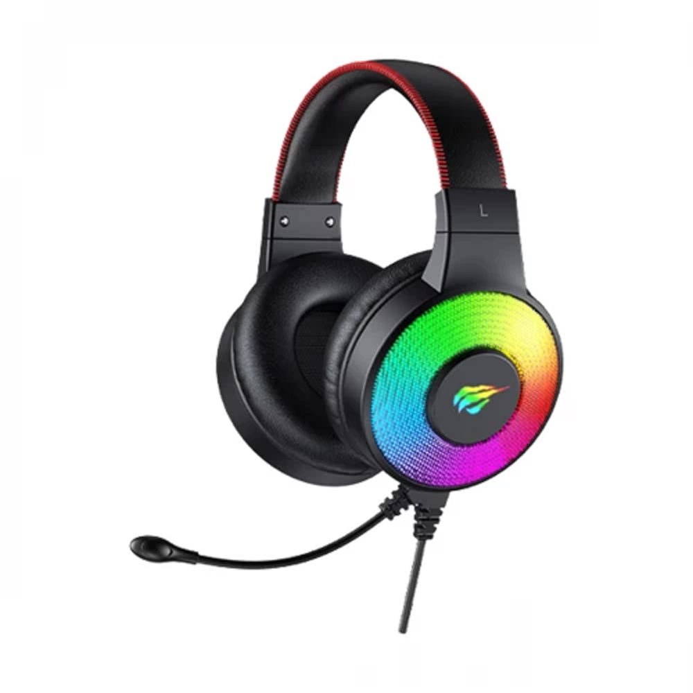 Havit Gamenote H2013D RGB Gaming Wired Headset - Black