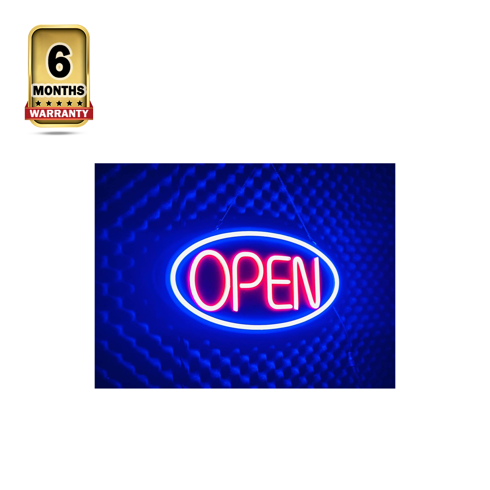 GearUP OPEN10 Neon Business Sign Light For Shop