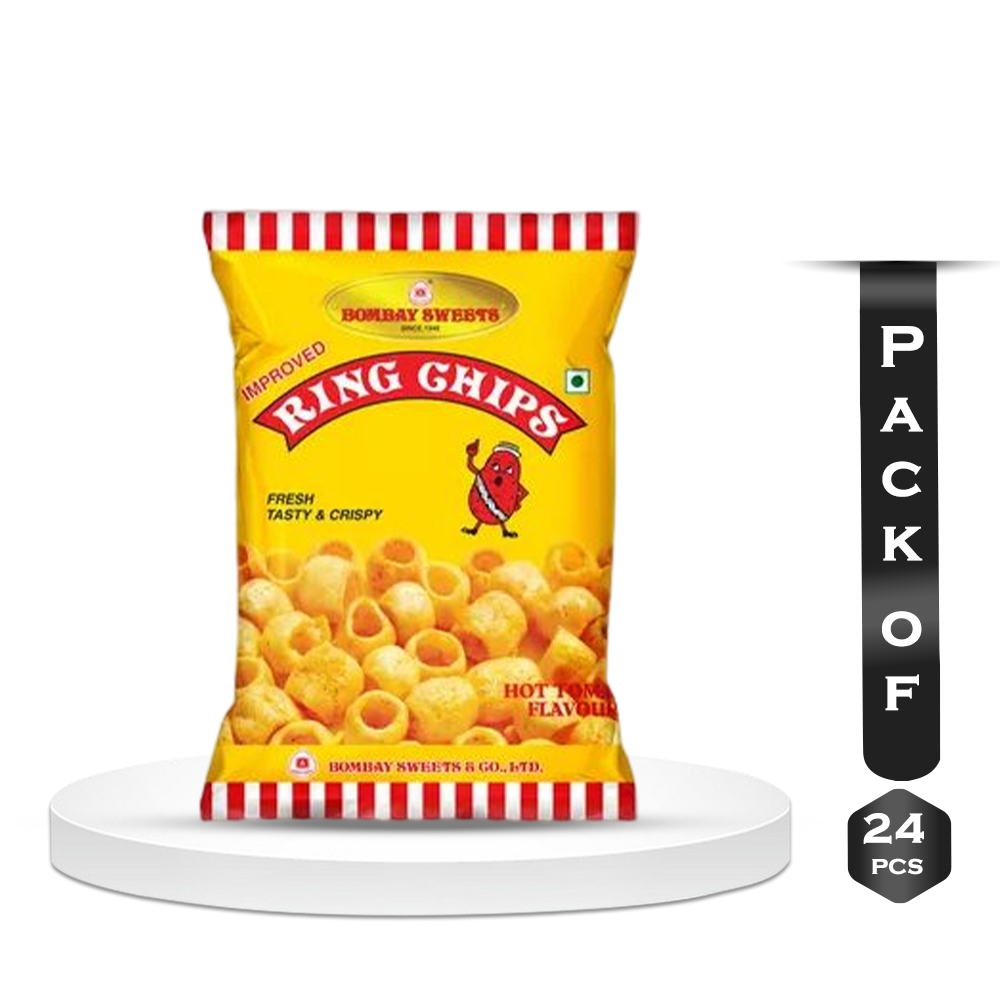 Pack Of 24 Pcs Bombay Ring Chips