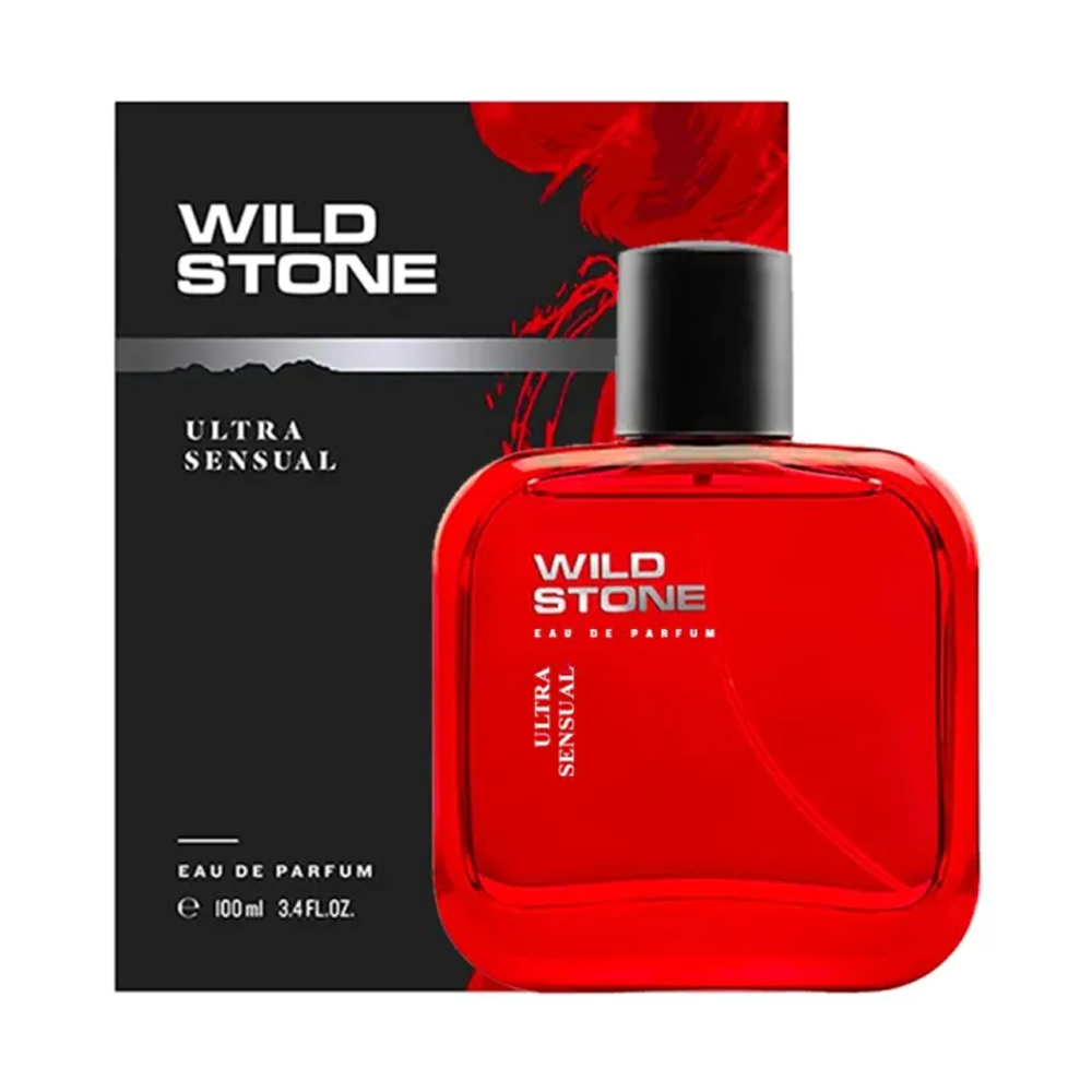 Wild Stone Ultra Sensual Premium Long Lasting Perfume for Men - 100ml