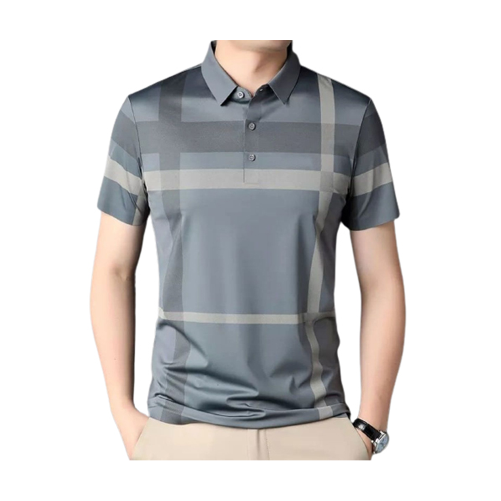 Polo shirt gray hotsell
