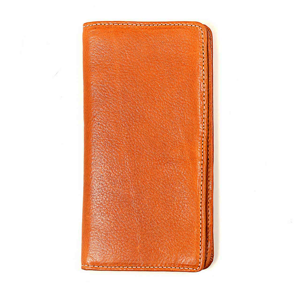Zays Leather Long Wallet - WL29 - Brown