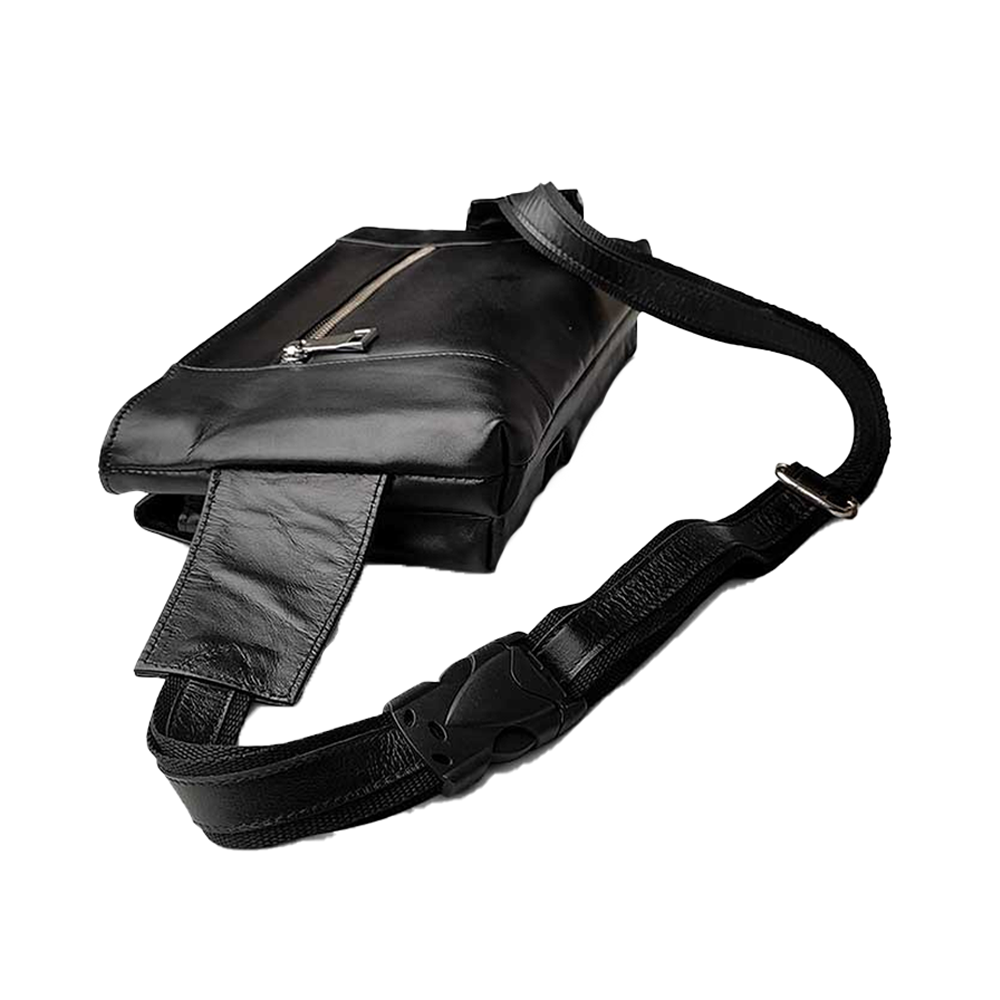 Leather Waist Bag For Men - WB -01