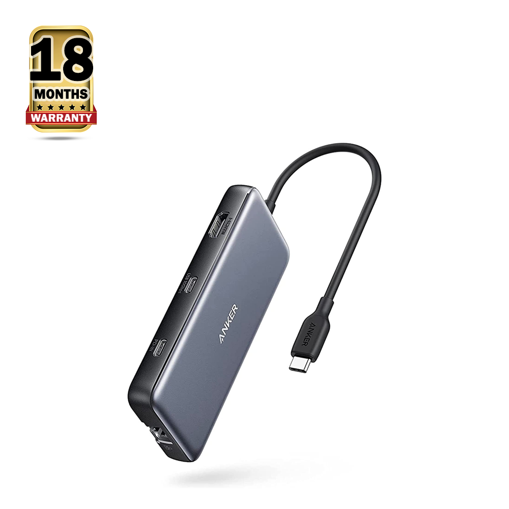 Anker 555 8-in-1 USB-C Hub For MacBook Pro - Black