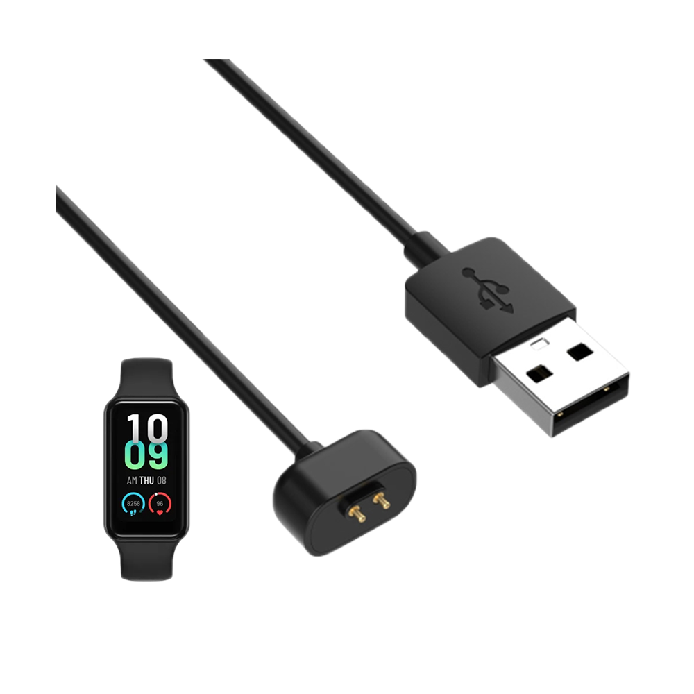 Amazfit Bnad 7 Magnetic Charging Cable - Black