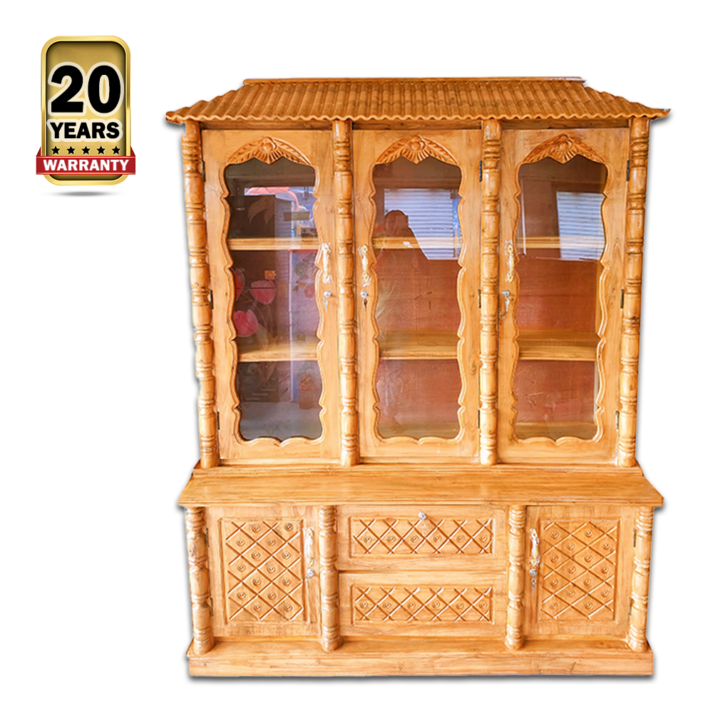Akashi Wooden Chal Cabinet - 5/7 Feet - KB-002 