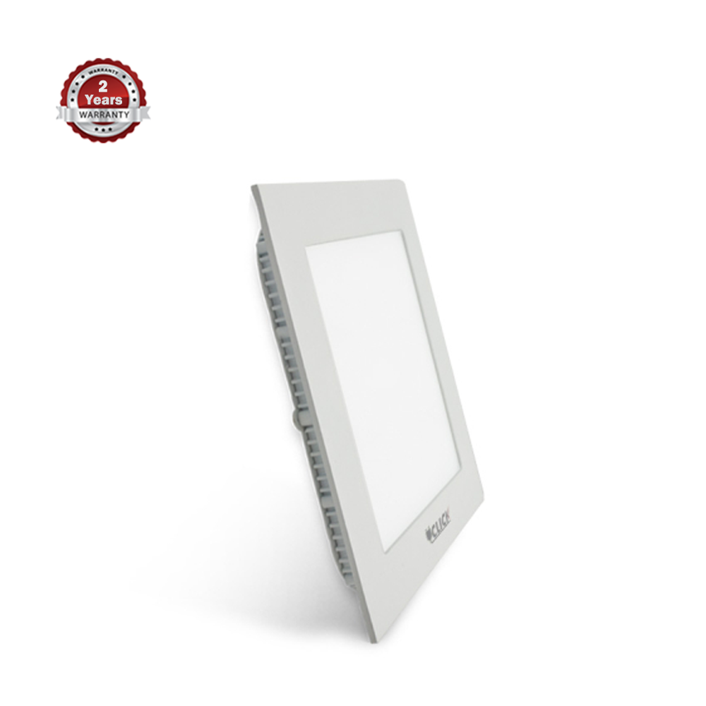 Click Square Concealed Panel LED - White - 12W