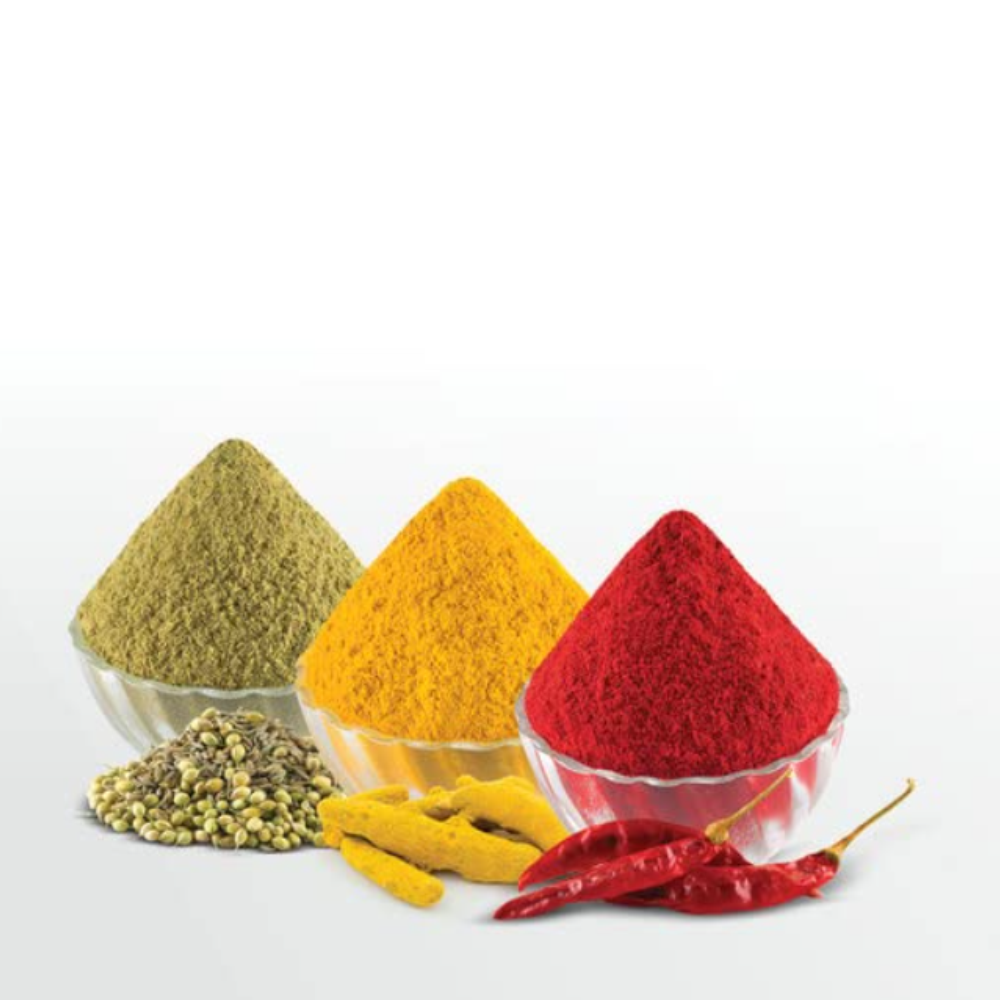 Triple Spice Combo Pack - Chili Turmeric and Coriander - 3x200gm