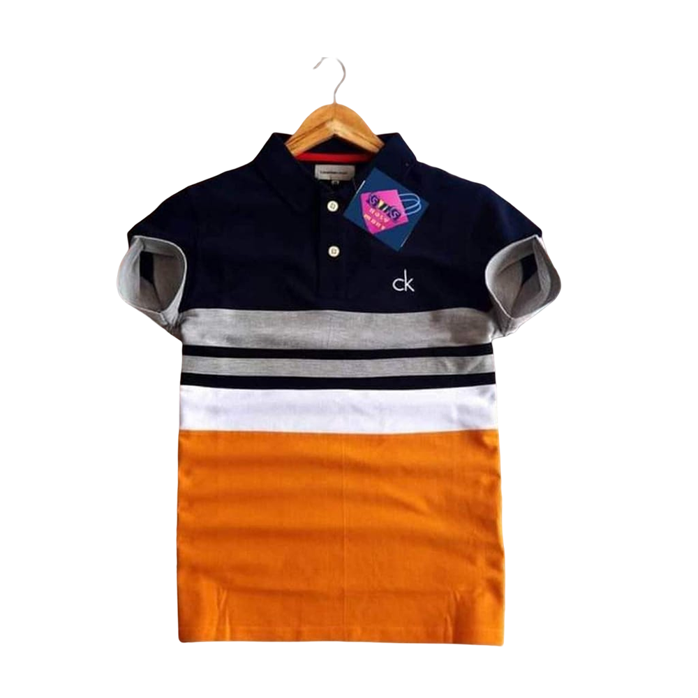 Cotton Polo Shirt for Men - Multicolor - TC-05