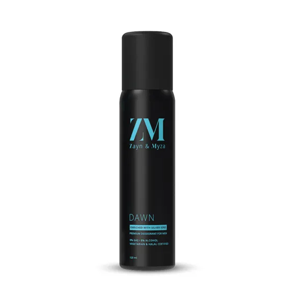 Zayn & Myza Premium Men's Body Spray No Gas No Alcohol - Dawn - 120ml