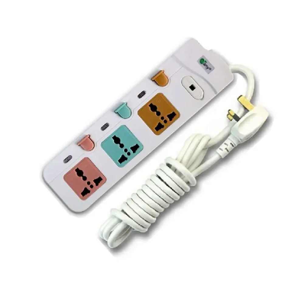 Many MTS-138 3Pin Business Class 3 Port Multiplug - 3 Meter