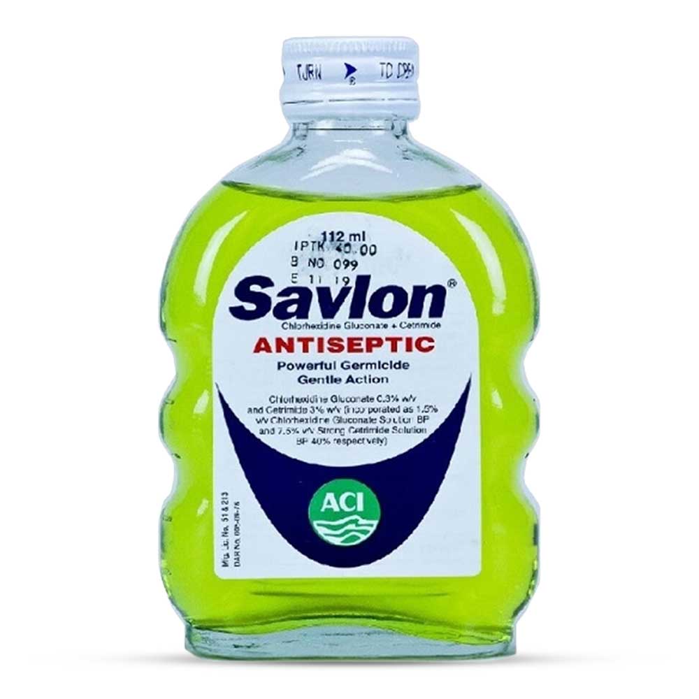 Savlon Liquid Antiseptic Disinfectant - 112ml - LI09