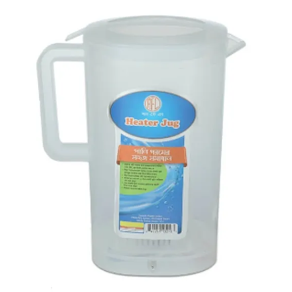 PP Square Heater Jug - 2.5 Liter