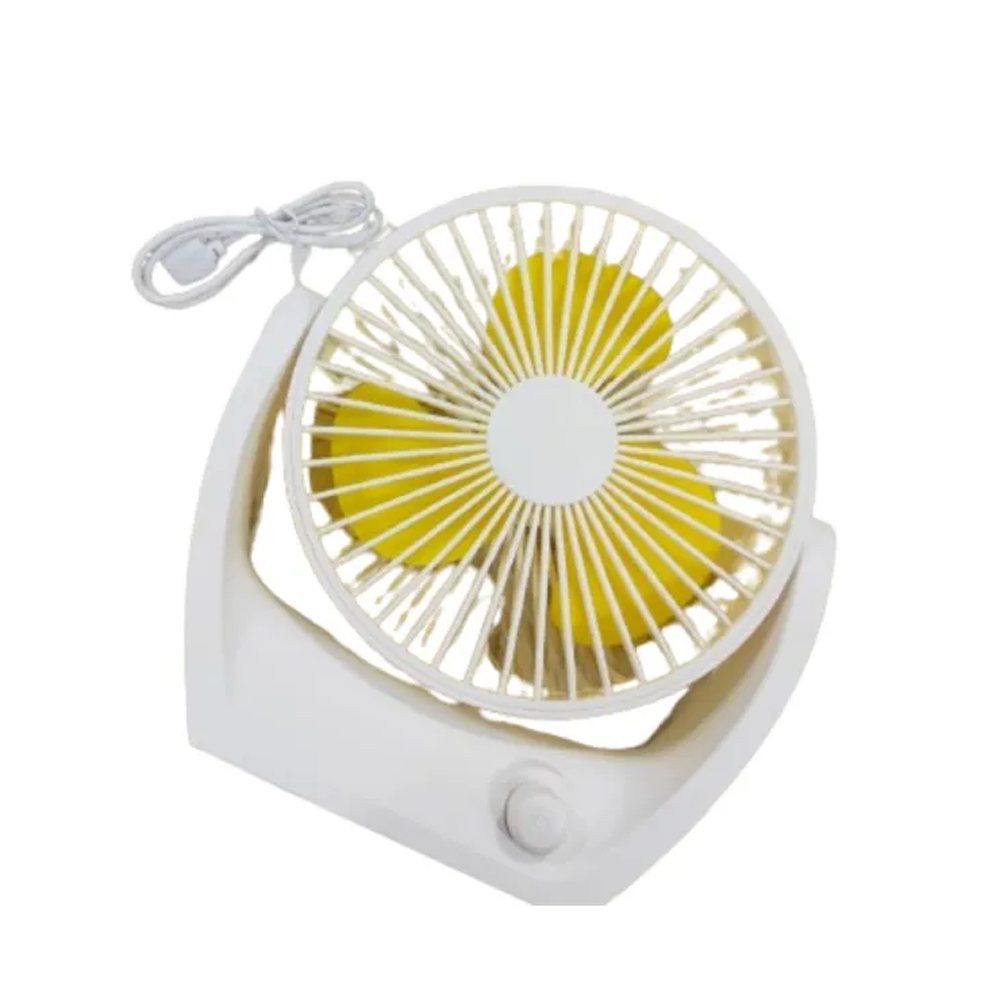 Rechargeable USB Cooling Clip Fan - Multicolor