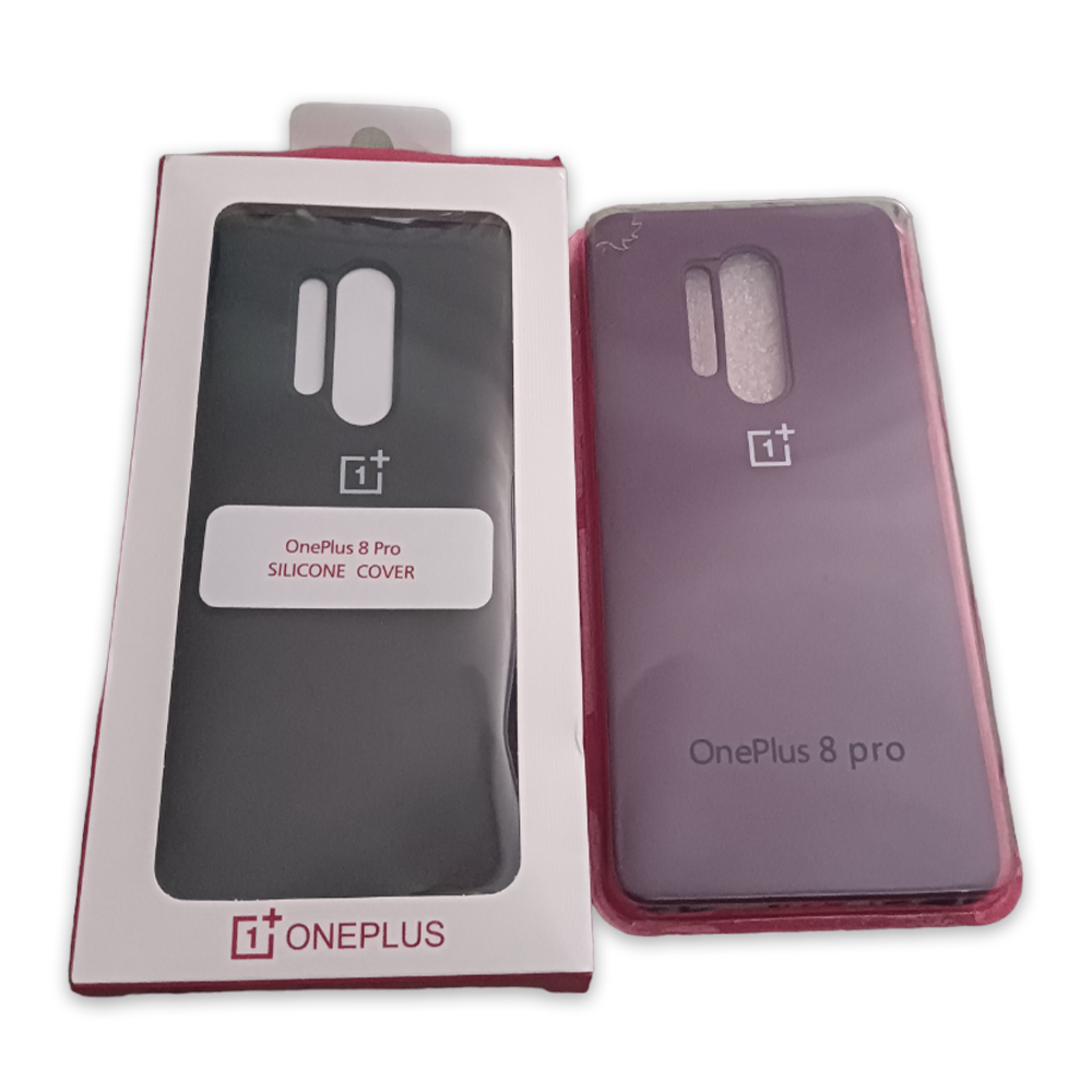 Soft Silicone Back Cover for Oneplus 8 Pro Smartphone - Multicolor