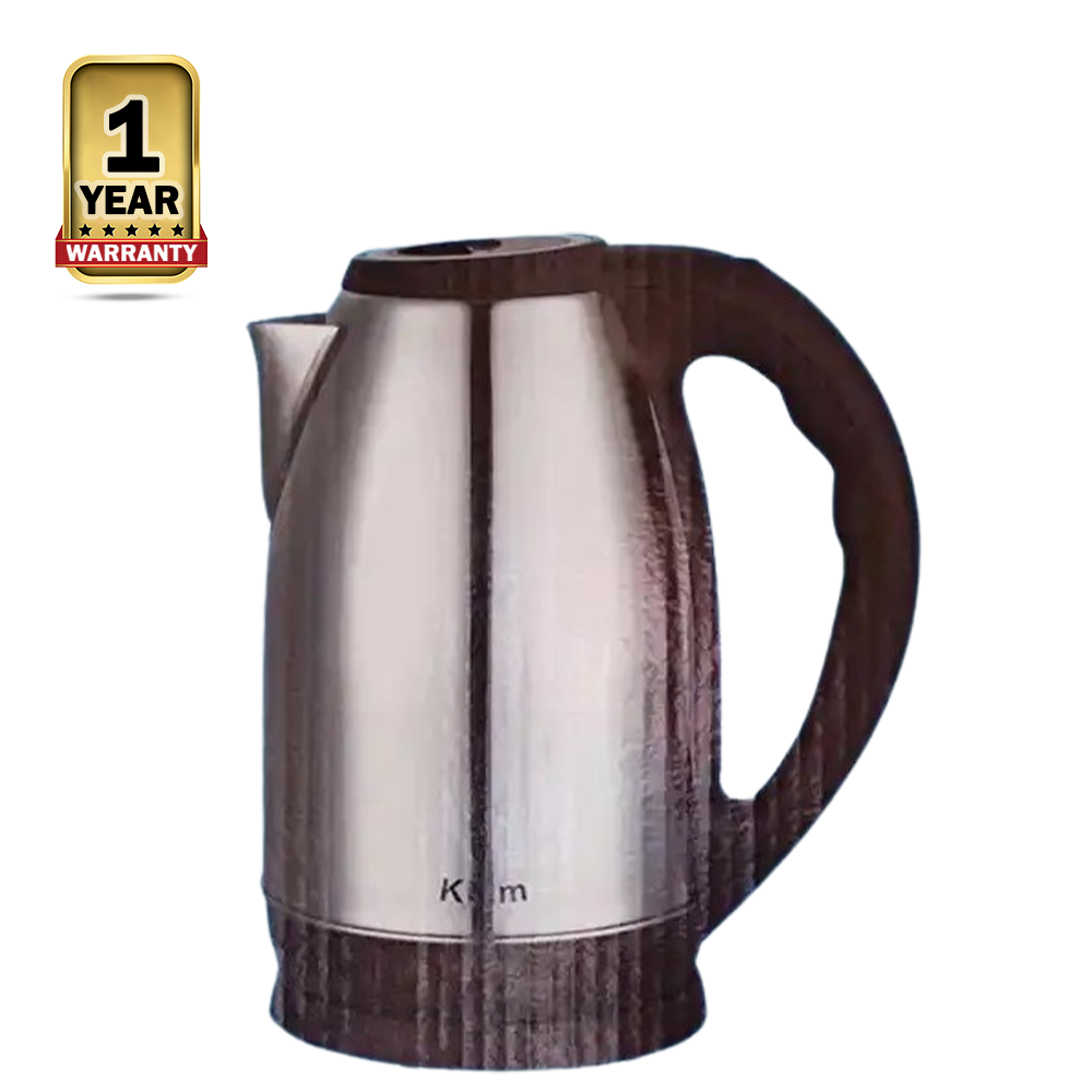 Kiam 228 Stainless Steel Electric Kettle - 2.8 Liter