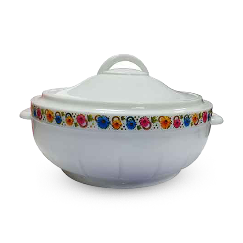 Kiam Galaxy Insulated Stainless Steel Food Hotpot - 3500 ML - White