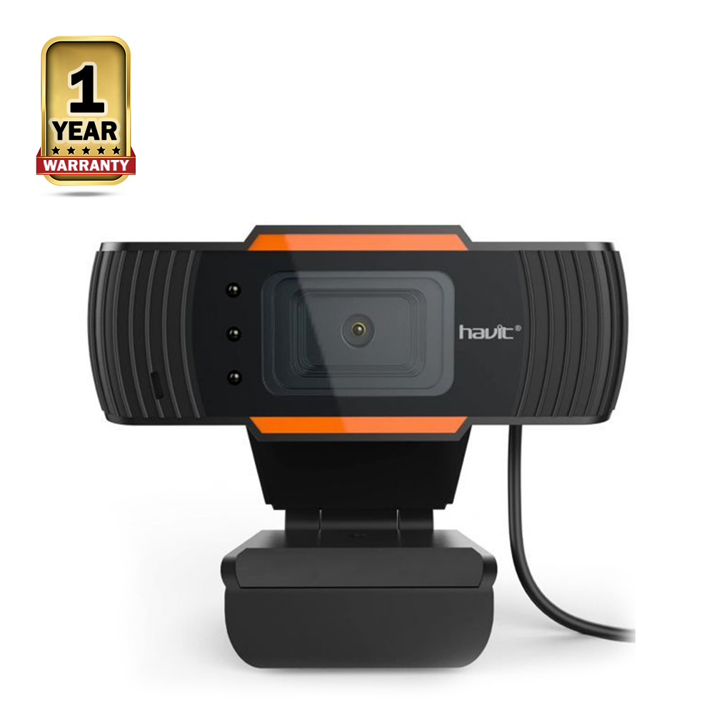 Havit N5086 Mega Pro Webcam with Microphone Dynamic - Black