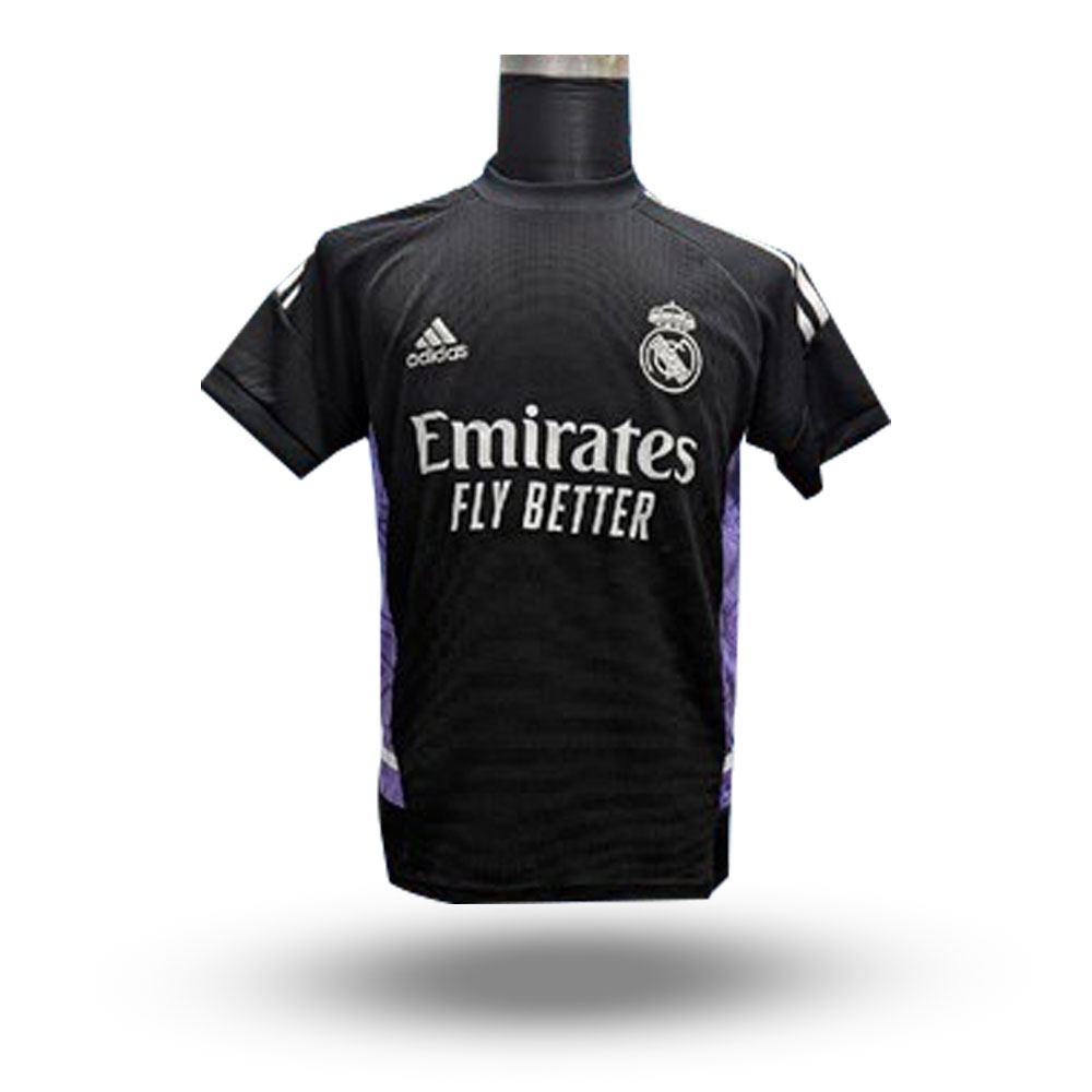 Real madrid t shirt hot sale black