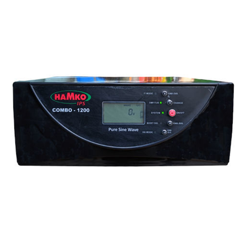 Hamko Combo 12V 1200VA Pure Sine Wave IPS