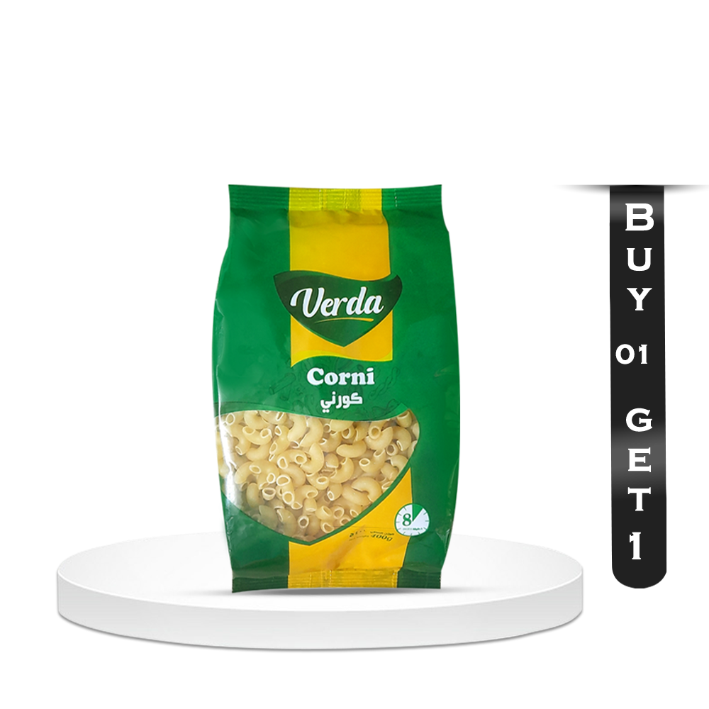 Buy Verda Pasta Corni - 400gm Get Pasta Corni - 400gm Free