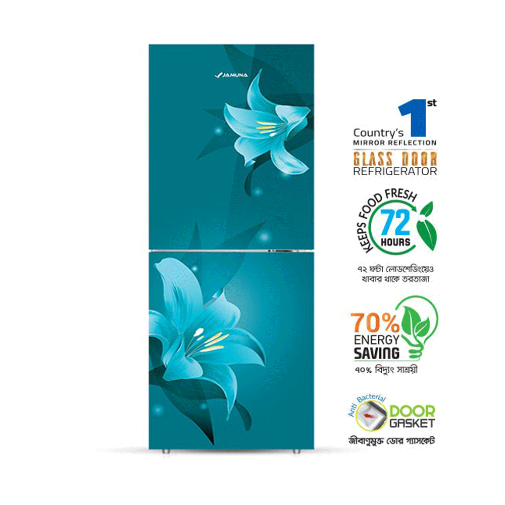 Jamuna JR XXB LS62D8 QD Refrigerator Blue Iris 248 Ltr