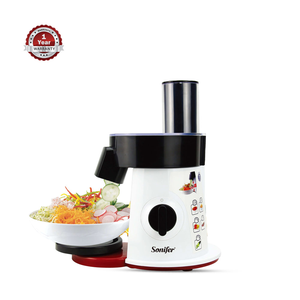 Sonifer Food Processor Vegetable Salad Cutter - White