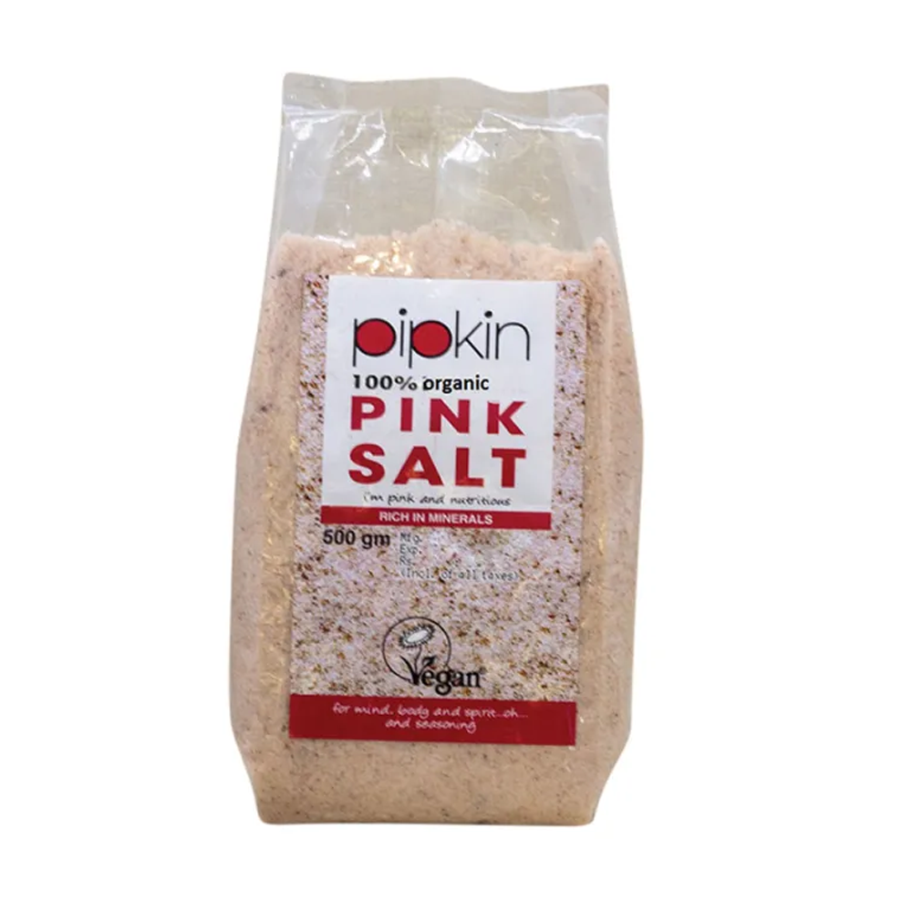 Pipkin Organic Pink Salt - 500gm