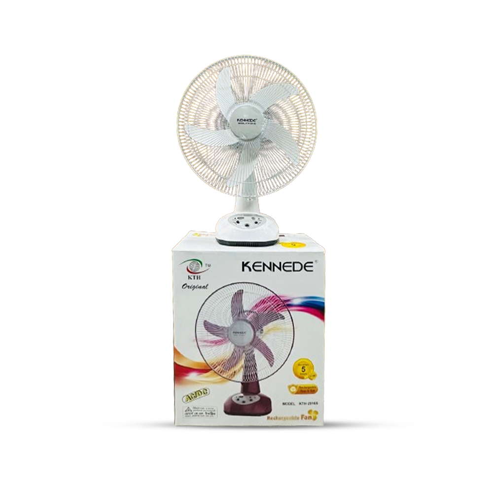 Defender KTH-2912 Rechargeable Fan - White