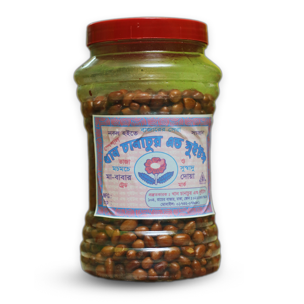 Khan Chanachur Special Badam Bhaja - 500gm 